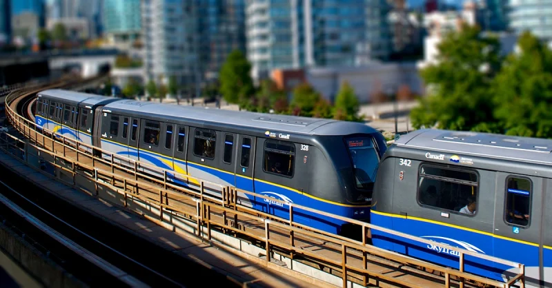 Vancouver Public Transit System SkyTrain
