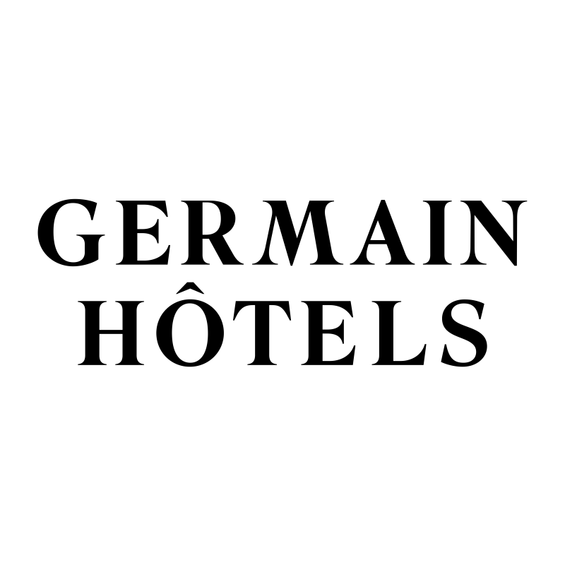 Logo GermainHotels FR 2019 Black Square